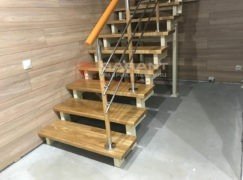 лестница п-образная с площадкой