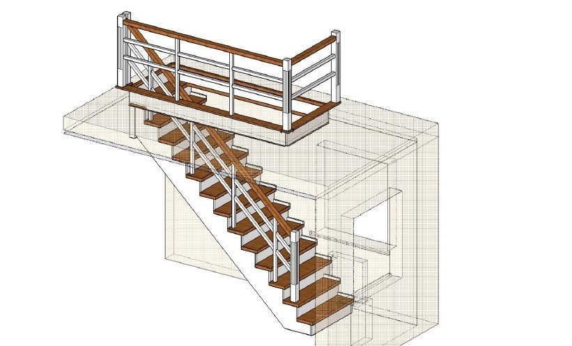 проектирование лестниц