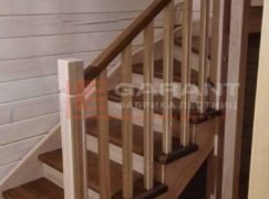 деревянная п-образная лестница
